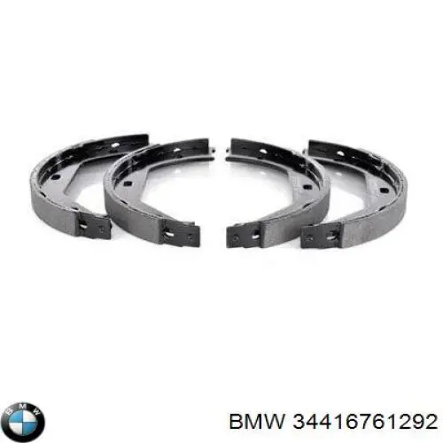 34416761292 BMW juego de zapatas de frenos, freno de estacionamiento