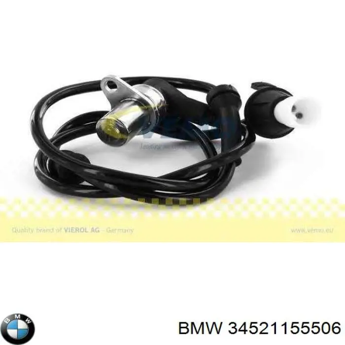  Sensor ABS trasero para BMW 5 E34