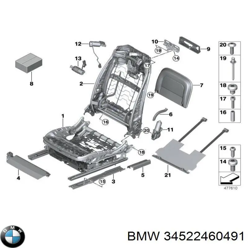 34522460491 BMW 