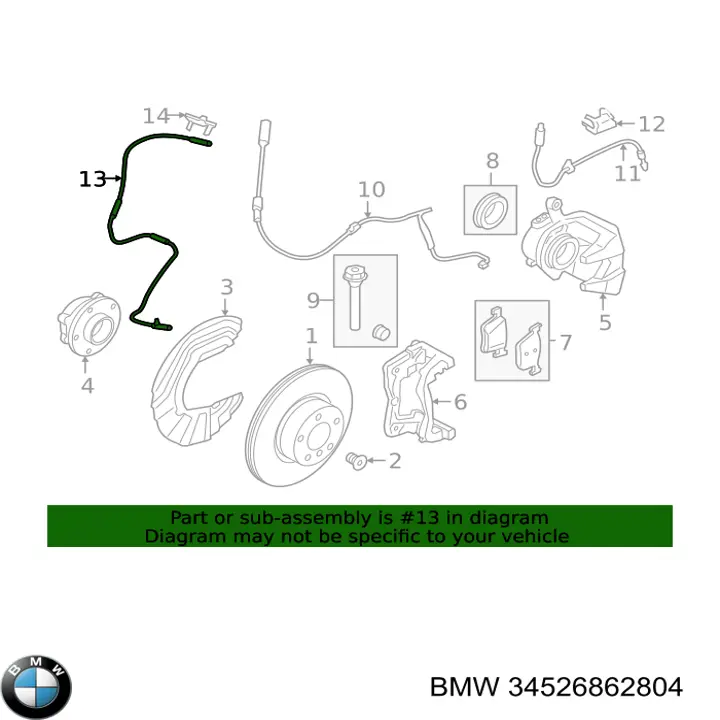 34526862804 BMW 