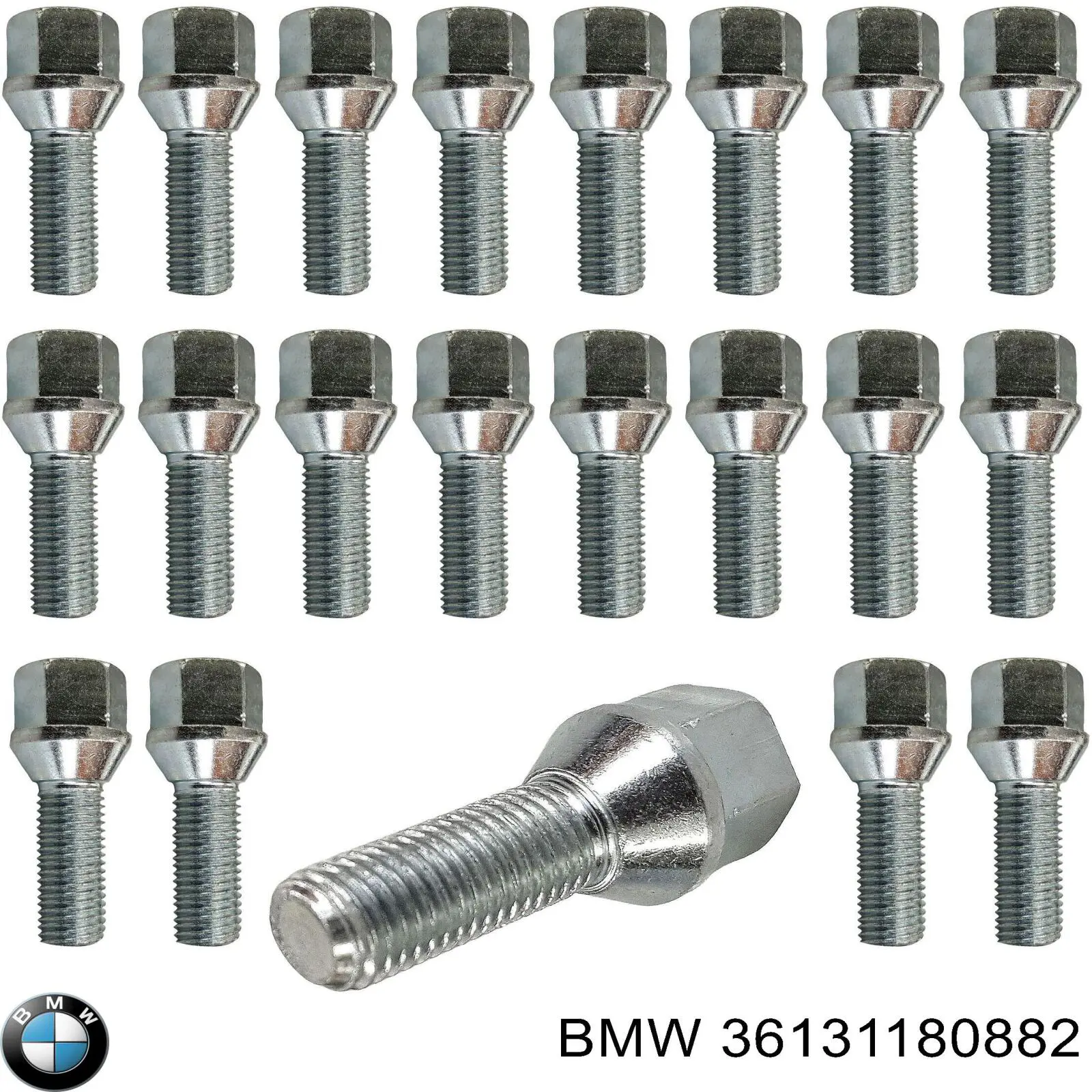 36131180882 BMW tornillo de rueda