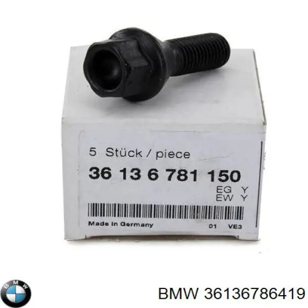 36136786419 BMW tornillo de rueda