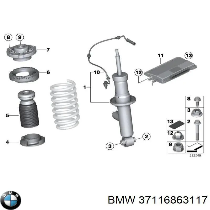 37116863117 BMW 