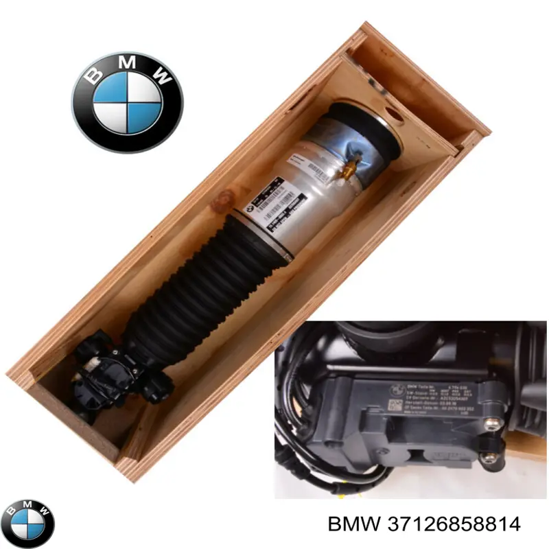 37126858814 BMW amortiguador trasero derecho