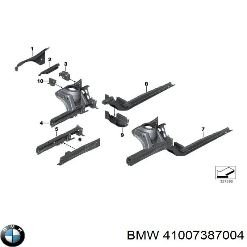 41007387004 BMW 