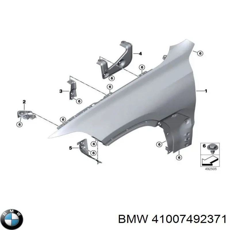 41007492371 BMW 