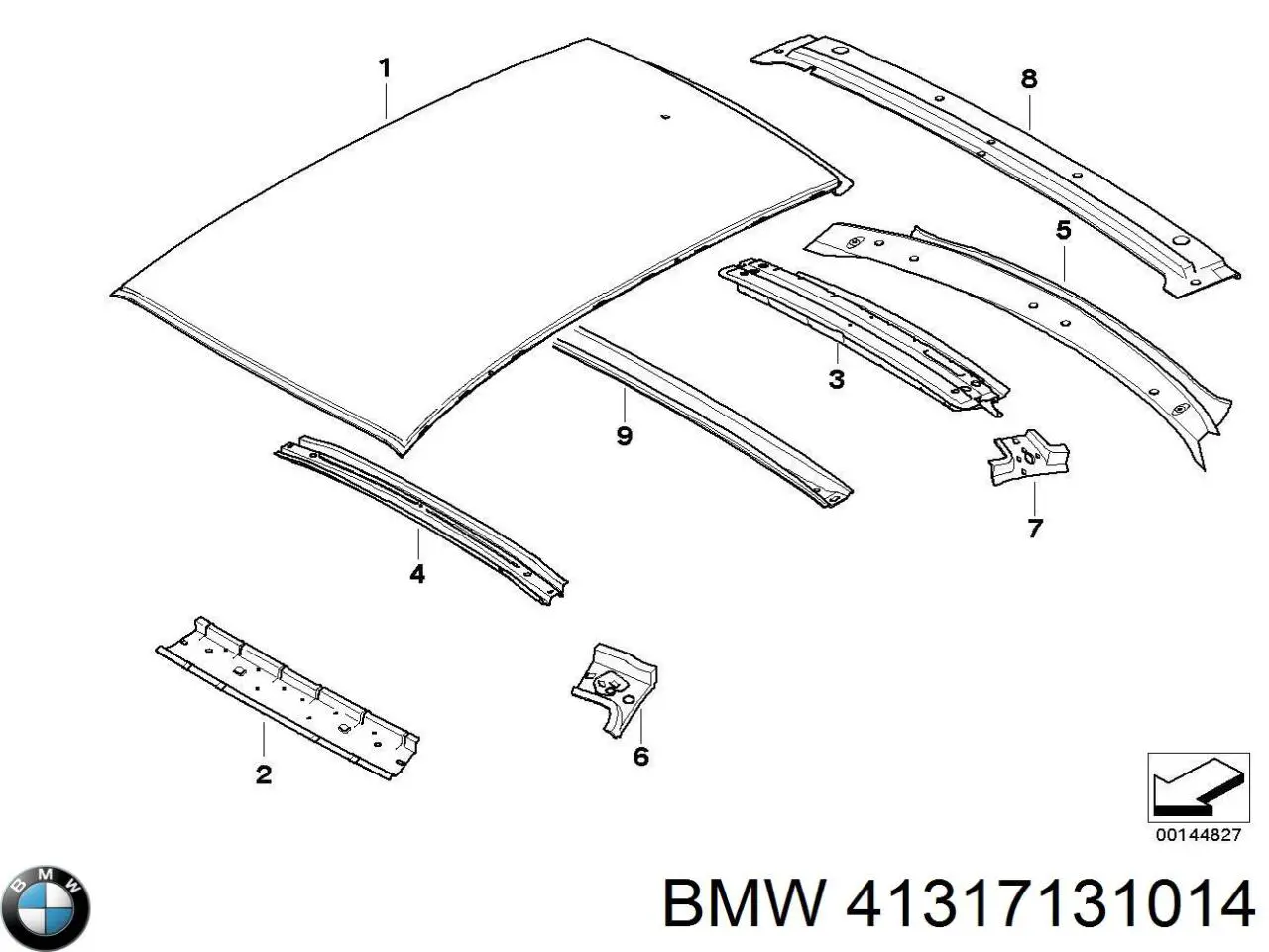  Techo para BMW 1 E81, E87