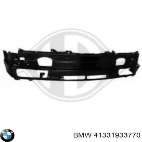 41331933770 BMW soporte de radiador inferior (panel de montaje para foco)