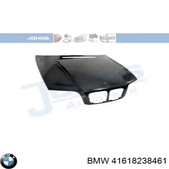 41618238461 BMW capó del motor