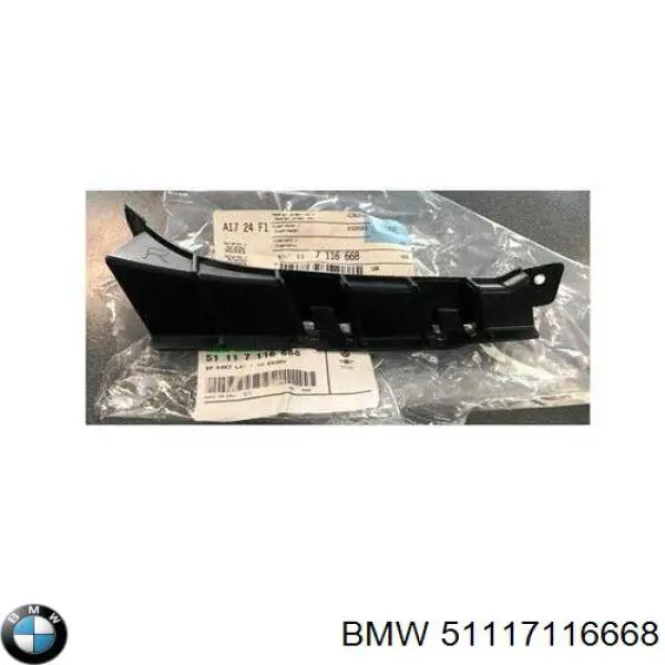  Soporte deparachoques delantero derecho para BMW X5 E53