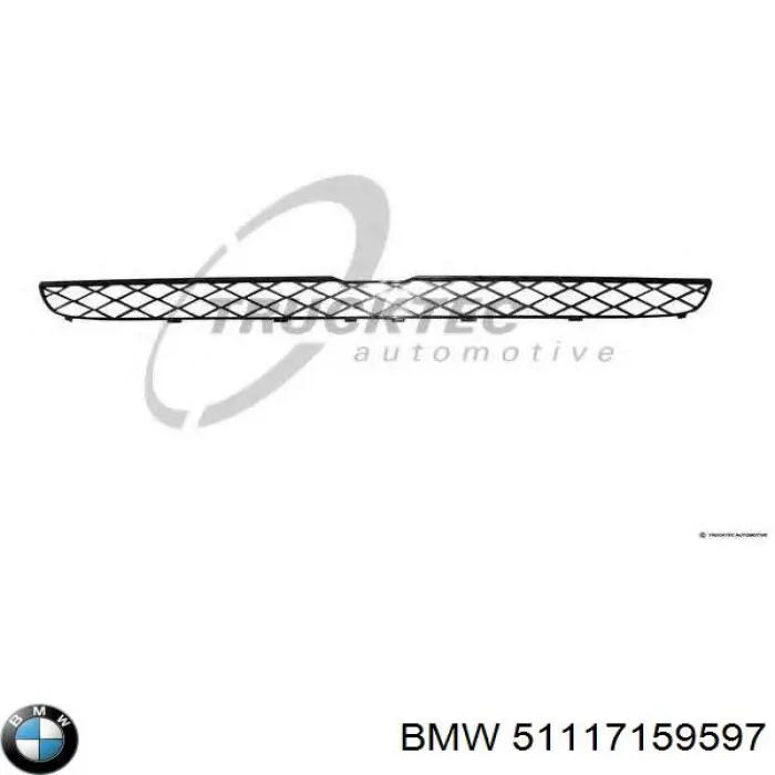  Rejilla de ventilación, parachoques delantero, superior para BMW X5 E70