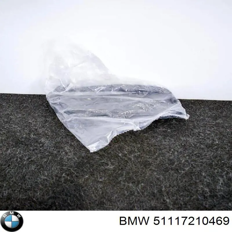 51117210469 BMW rejilla de ventilación, parachoques trasero, izquierda