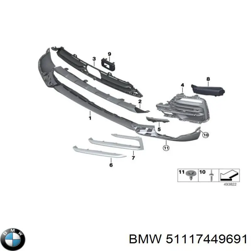 51117449691 BMW 