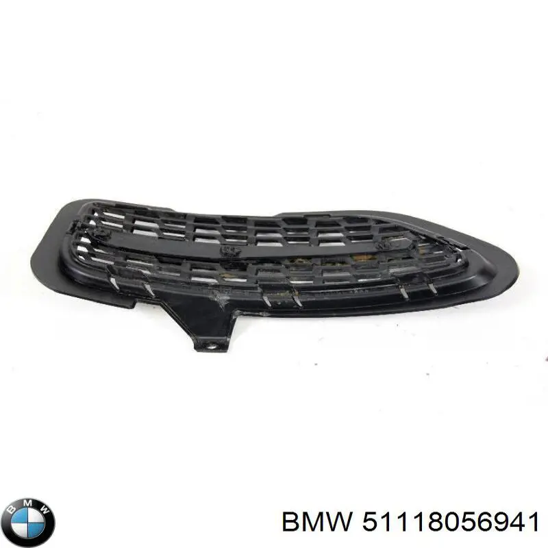  Rejilla de ventilación, parachoques trasero, izquierda para BMW X3 F25