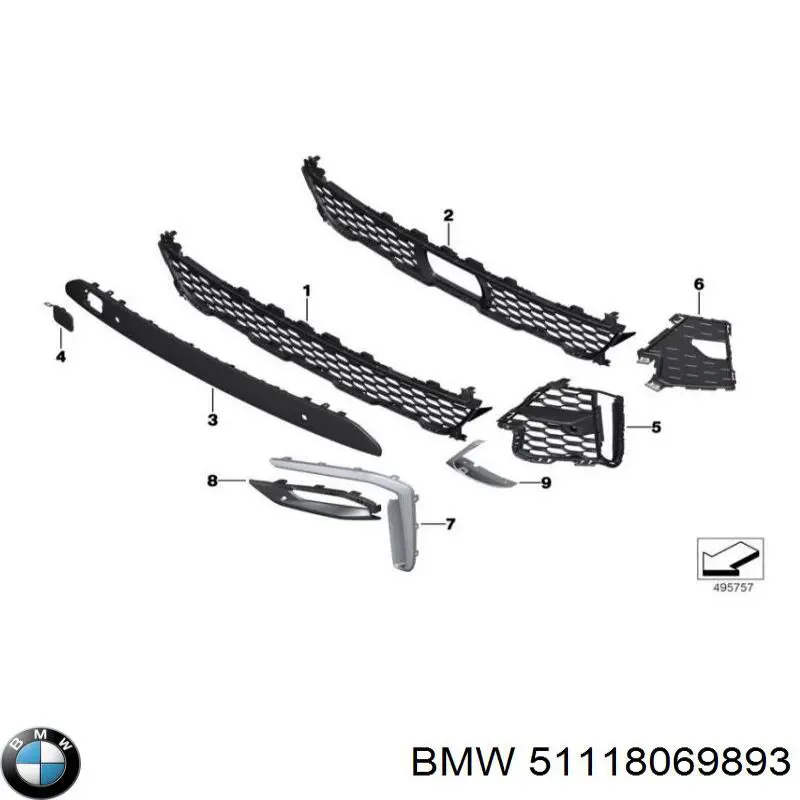 51118069893 BMW 