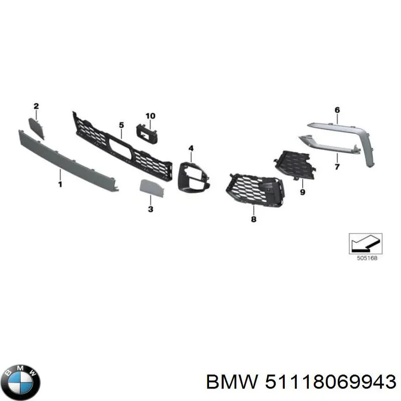 51118069943 BMW 