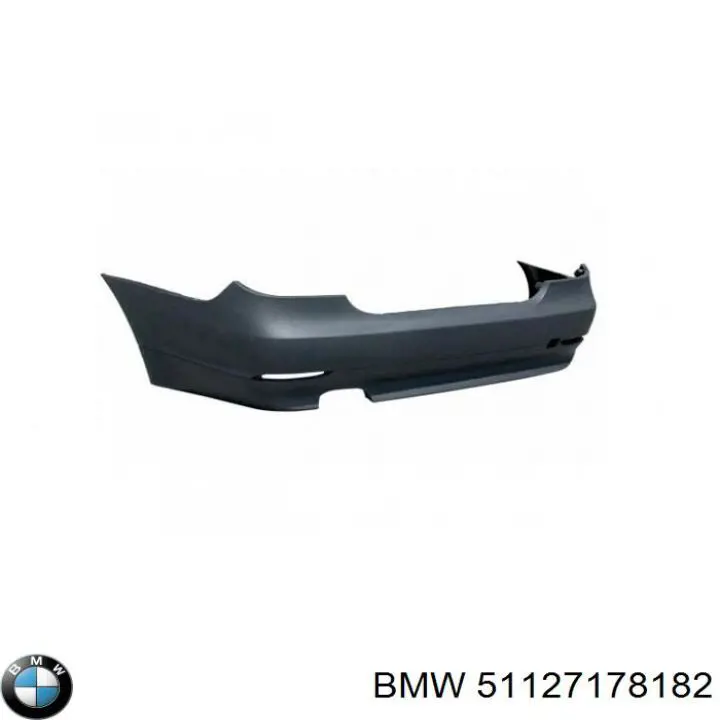 51127178182 BMW parachoques trasero