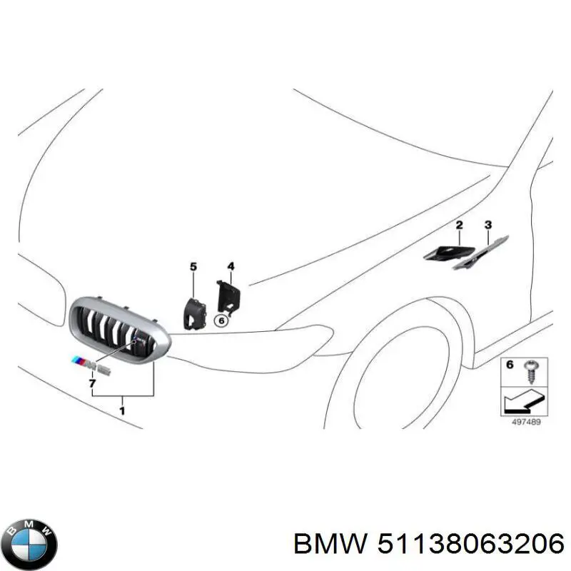 51138063206 BMW 