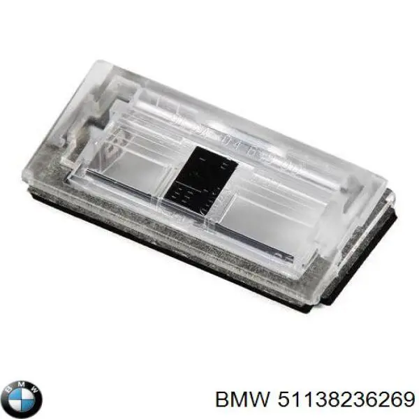  Piloto de matrícula para BMW 3 E46