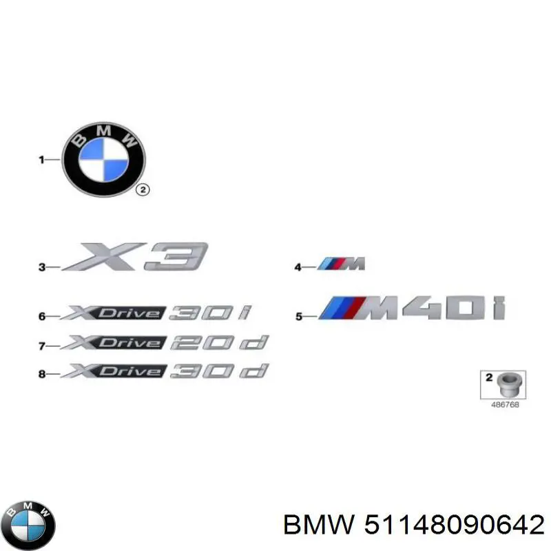 51148090642 BMW 