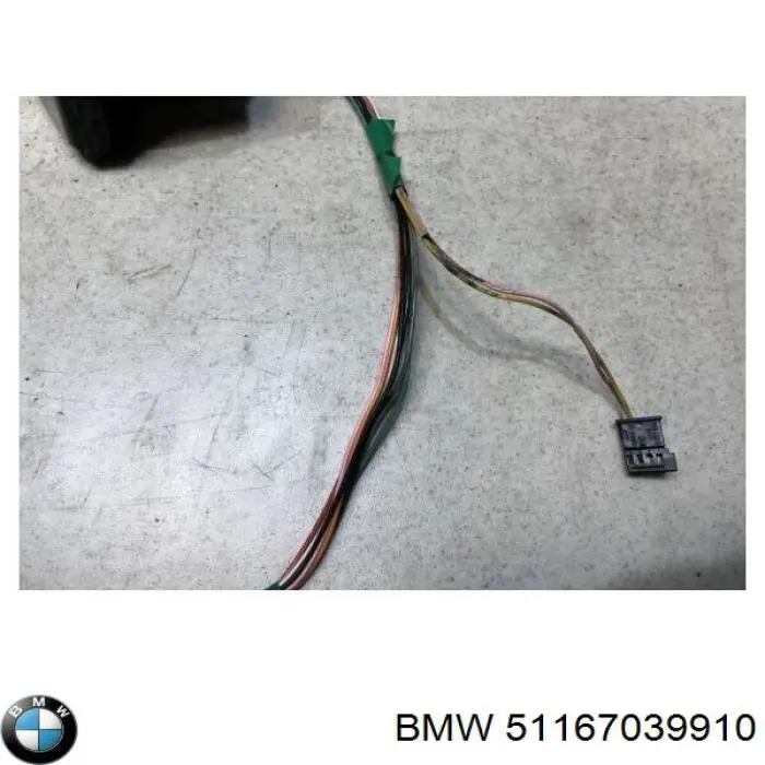 51167039910 BMW cubierta, retrovisor exterior izquierdo