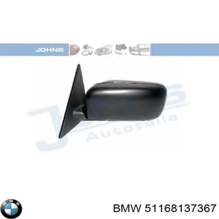 51168137367 BMW espejo retrovisor izquierdo