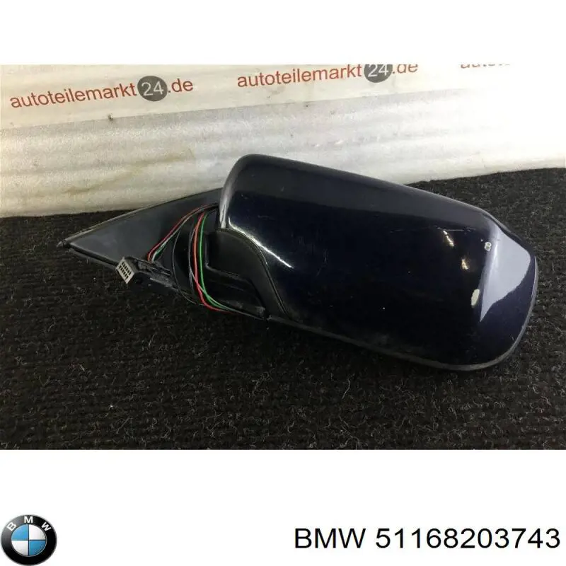 51168184883 BMW espejo retrovisor izquierdo