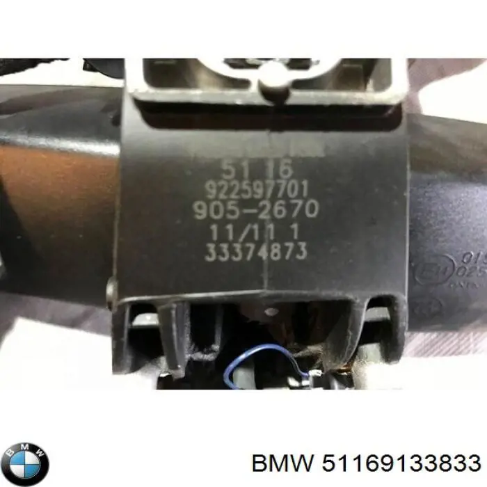 51169159113 BMW retrovisor interior