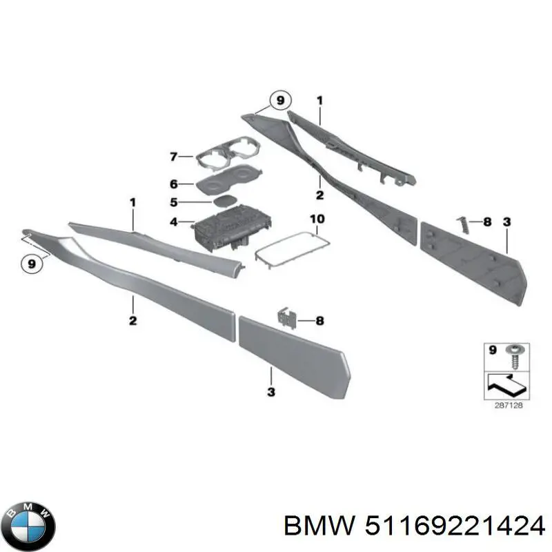 51169221424 BMW 