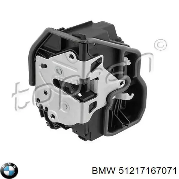 51217167071 BMW cerradura de puerta delantera izquierda