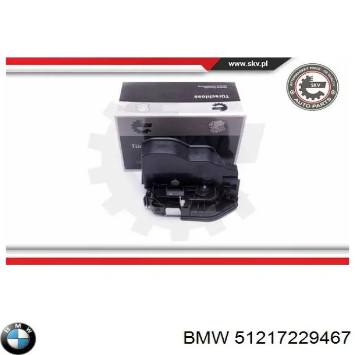  Cerradura de puerta trasera izquierda para BMW X3 E83