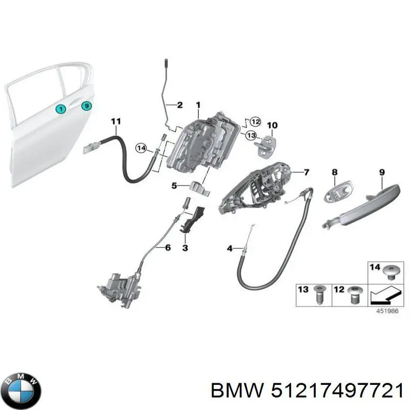 51217497721 BMW 