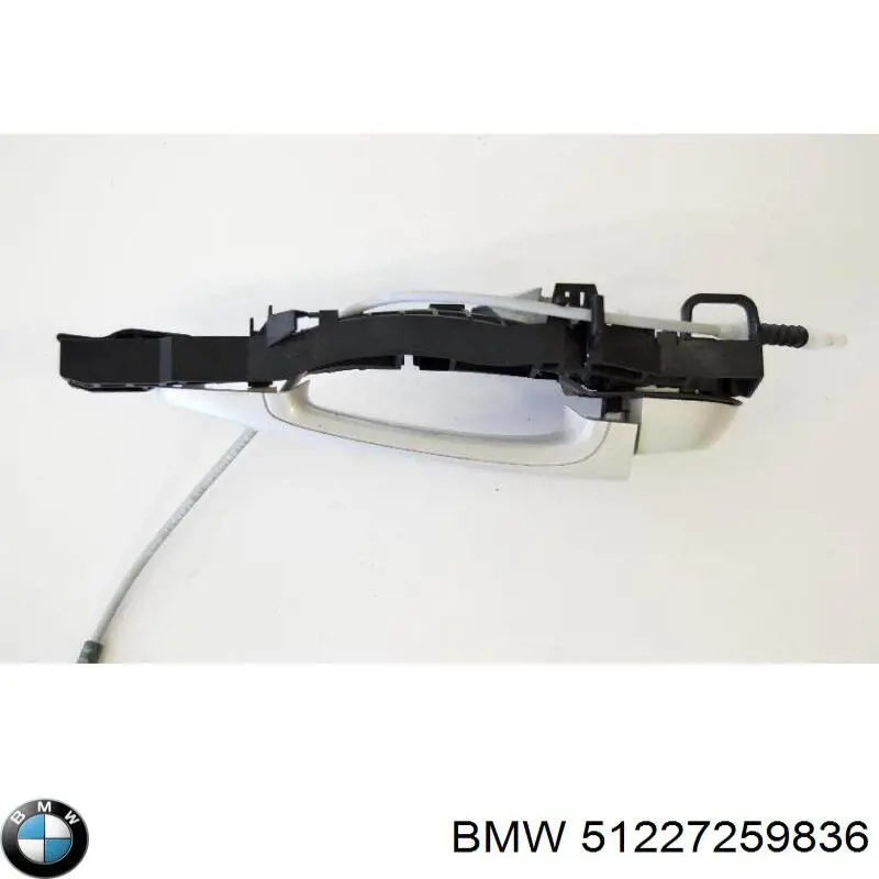 51227259836 BMW cable de accionamiento, desbloqueo de puerta delantera