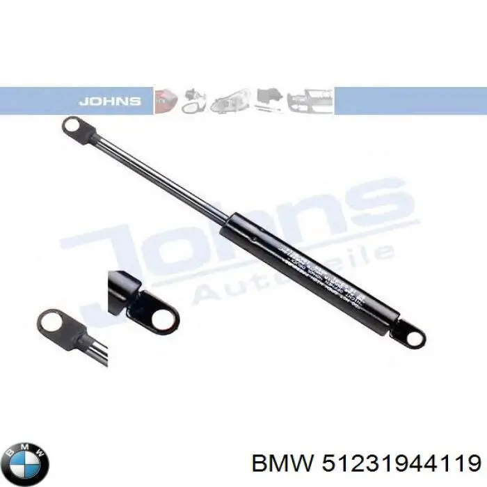 51231944119 BMW muelle neumático, capó de motor