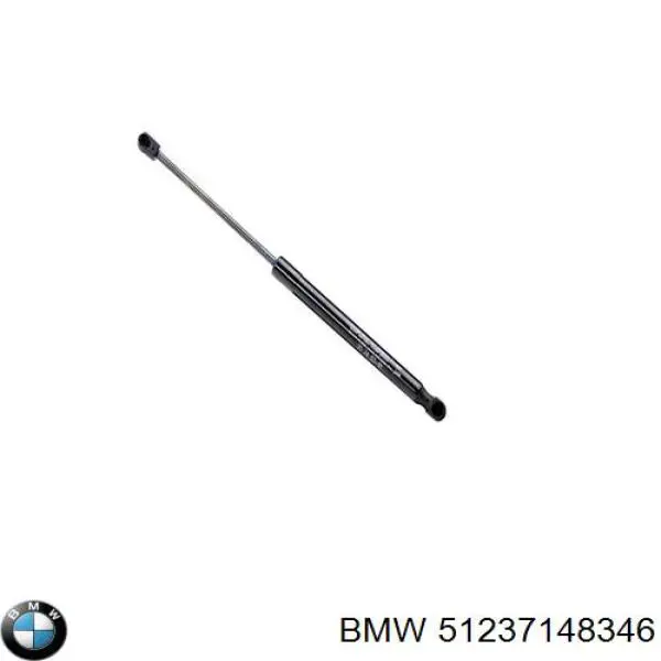 51237148346 BMW muelle neumático, capó de motor