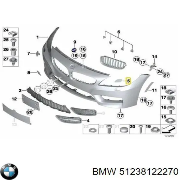  Cerradura de capo derecha para BMW 3 E36