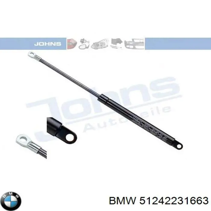 51242231663 BMW amortiguador de maletero