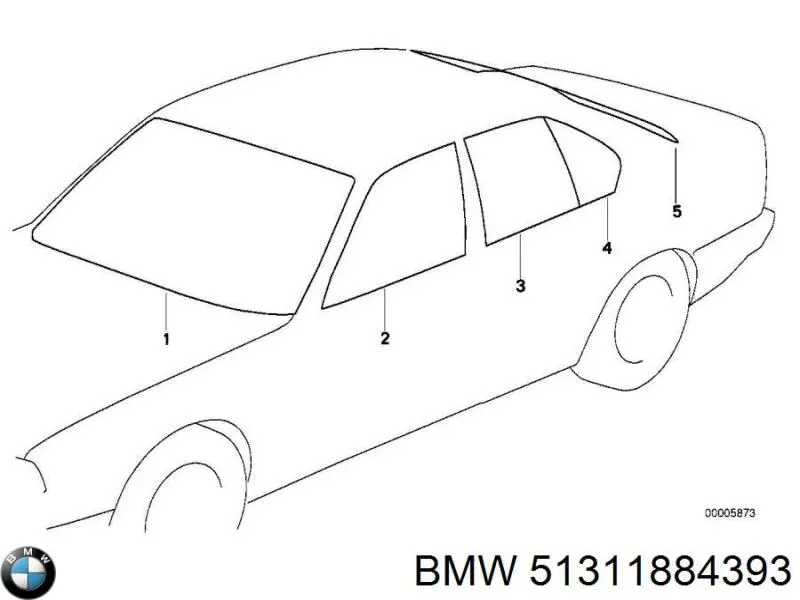  Parabrisas para BMW 3 E30