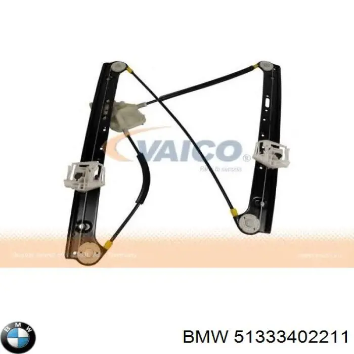 51333402211 BMW mecanismo de elevalunas, puerta delantera izquierda