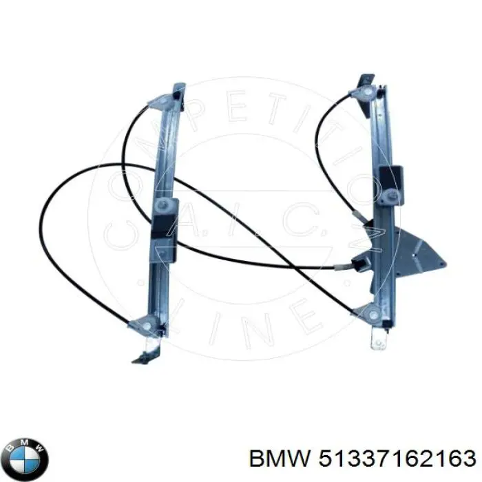 7162163 BMW mecanismo de elevalunas, puerta delantera izquierda