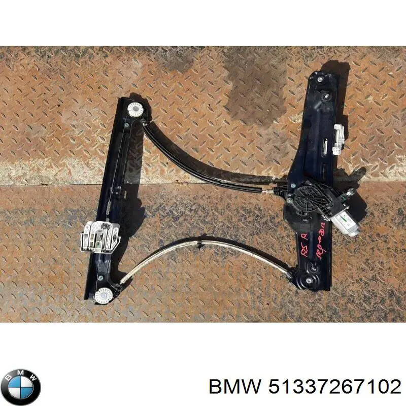  Mecanismo de elevalunas, puerta delantera derecha para BMW X3 F25