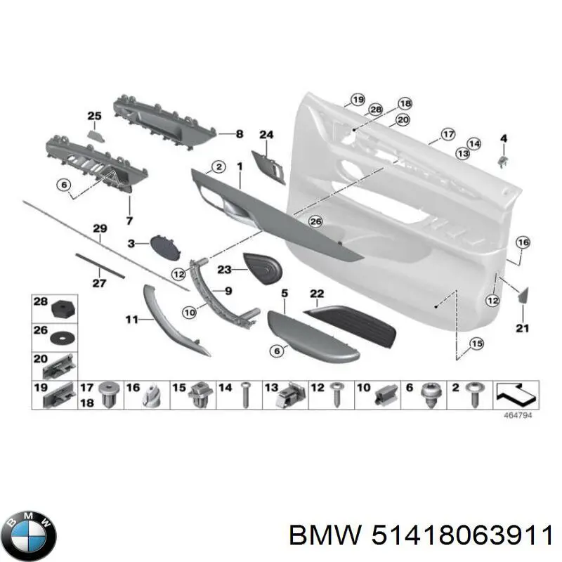 51418063911 BMW 