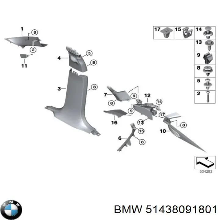 51438091801 BMW 