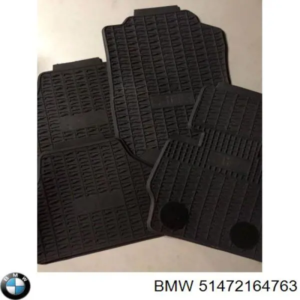  Juego de esteras delanteras, 2 piezas para BMW X3 F25