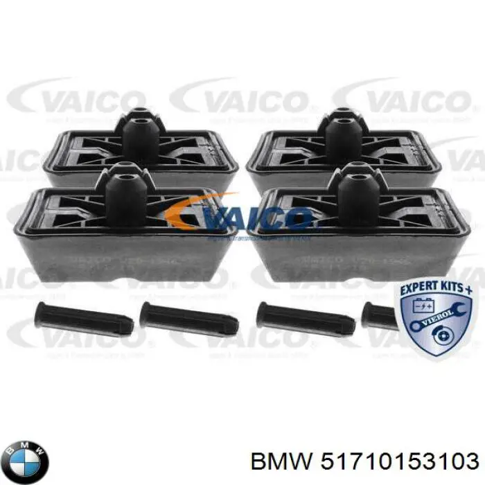 51710153103 BMW cojin de elevacion inferior (gato)