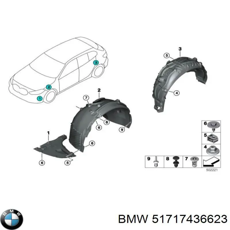 51717436623 BMW 