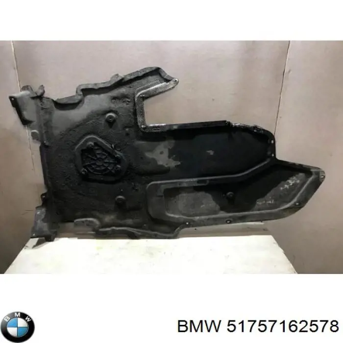 51757162578 BMW revestimiento de los bajos, parte media