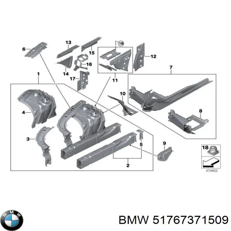 51767371509 BMW 