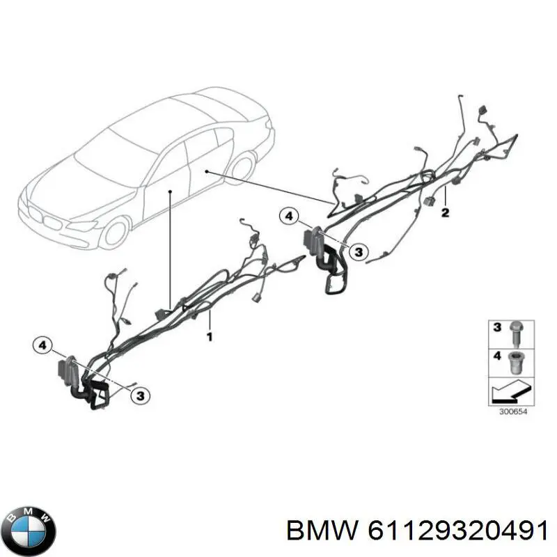 61129320491 BMW 