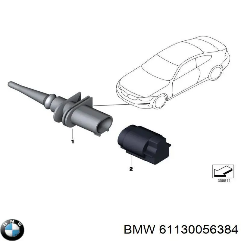 61130056384 BMW 